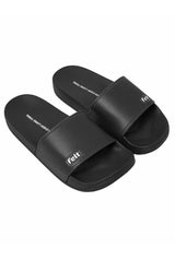 Felt Eco-Friendly Waterproof Logo Slides - Black