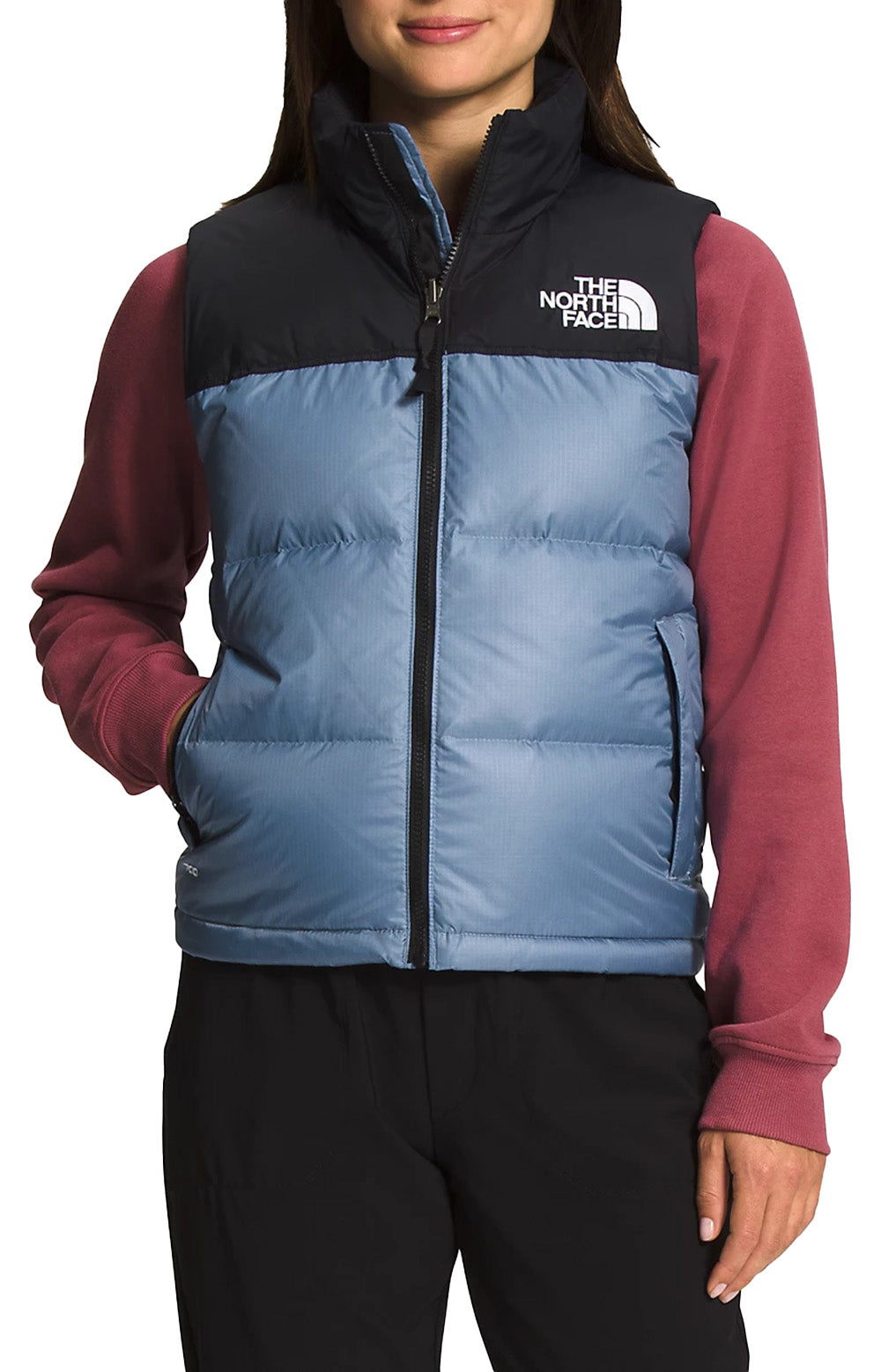 1996 Retro Nuptse Vest - Folk Blue