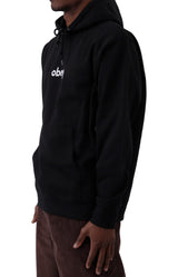 Lower Case Pullover Hoodie - Black