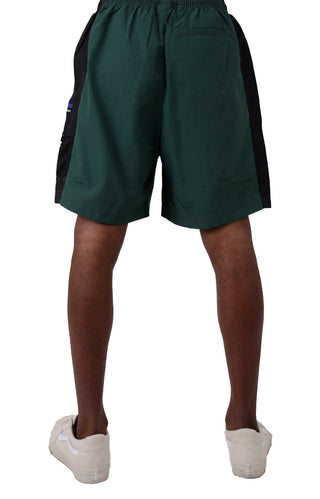 Nylon Athletic Shorts - Dark Green
