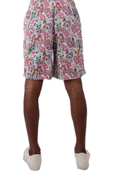 NY Yankees Floral Print Shorts