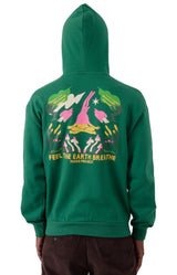 Levitating Earth Vibes Organic Cotton Hoodie