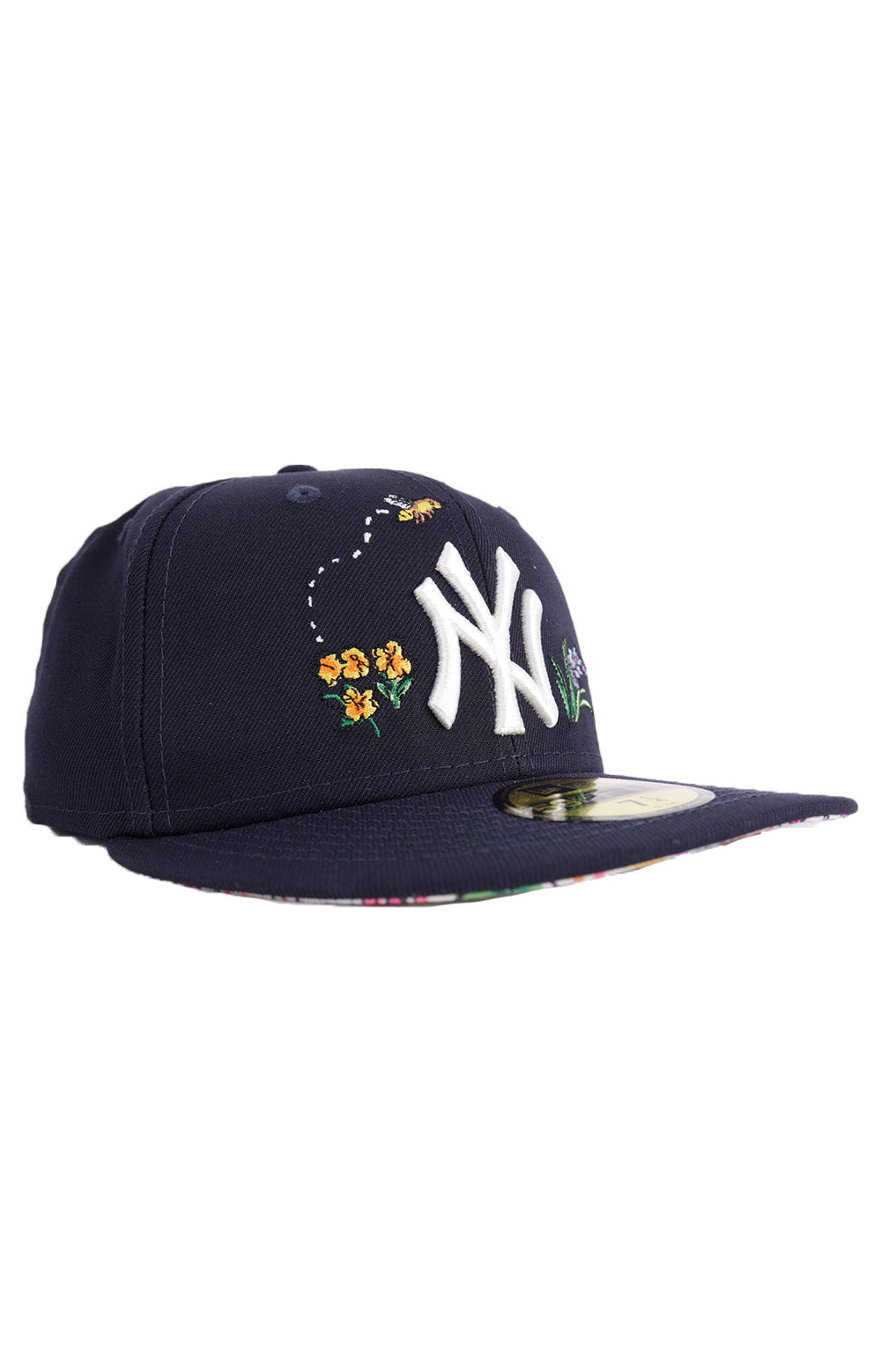 NY Yankees Watercolor Floral 59FIFTY Fitted Hat