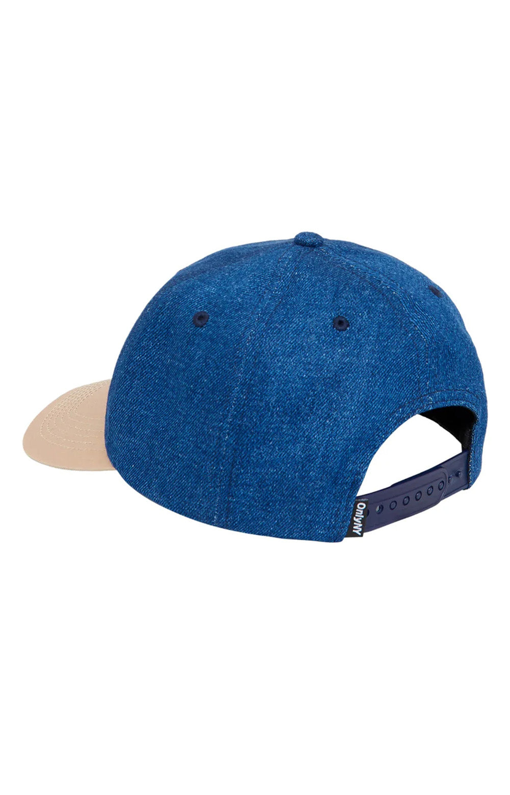 New York Hot Dog Polo Hat - Washed Denim