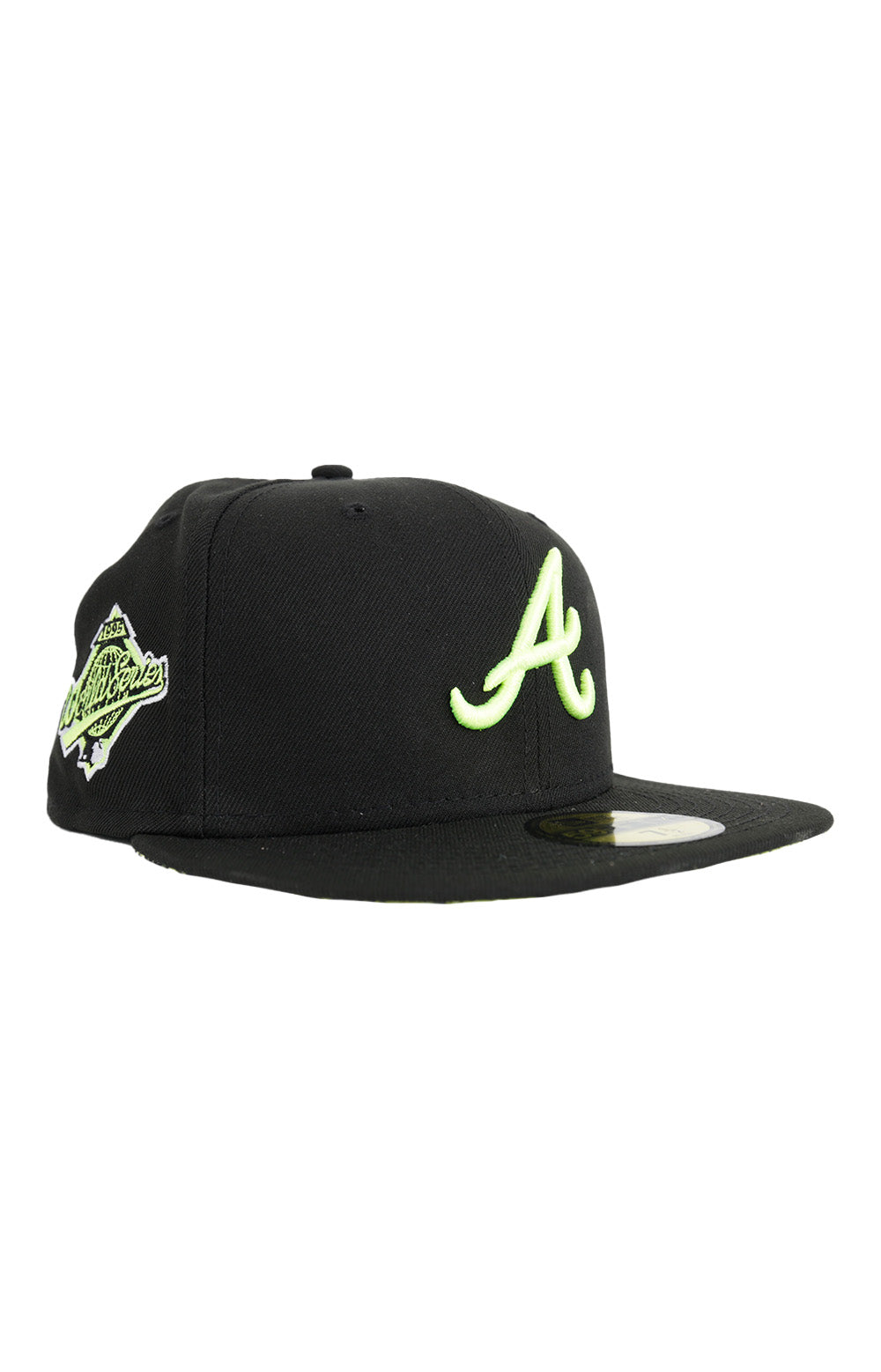 New Era Side Split 59FIFTY Atlanta Braves Fitted Hat 7-7/8