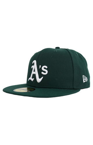 Oakland Athletics 59Fifty Fitted Hat - Dark Green