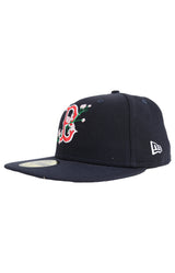 Boston Red Sox Side Patch Bloom 59FIFTY Fitted Hat (60288164)