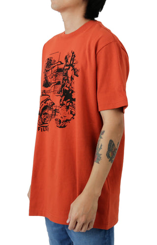 Pioneer Graphic T-Shirt - Rust/Well Fed