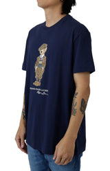 Polo Bear Jersey T-Shirt - Newport Navy Heritage Bear