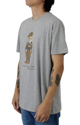 Polo Ralph Lauren Heritage Bear Jersey Tee - Andover Heather