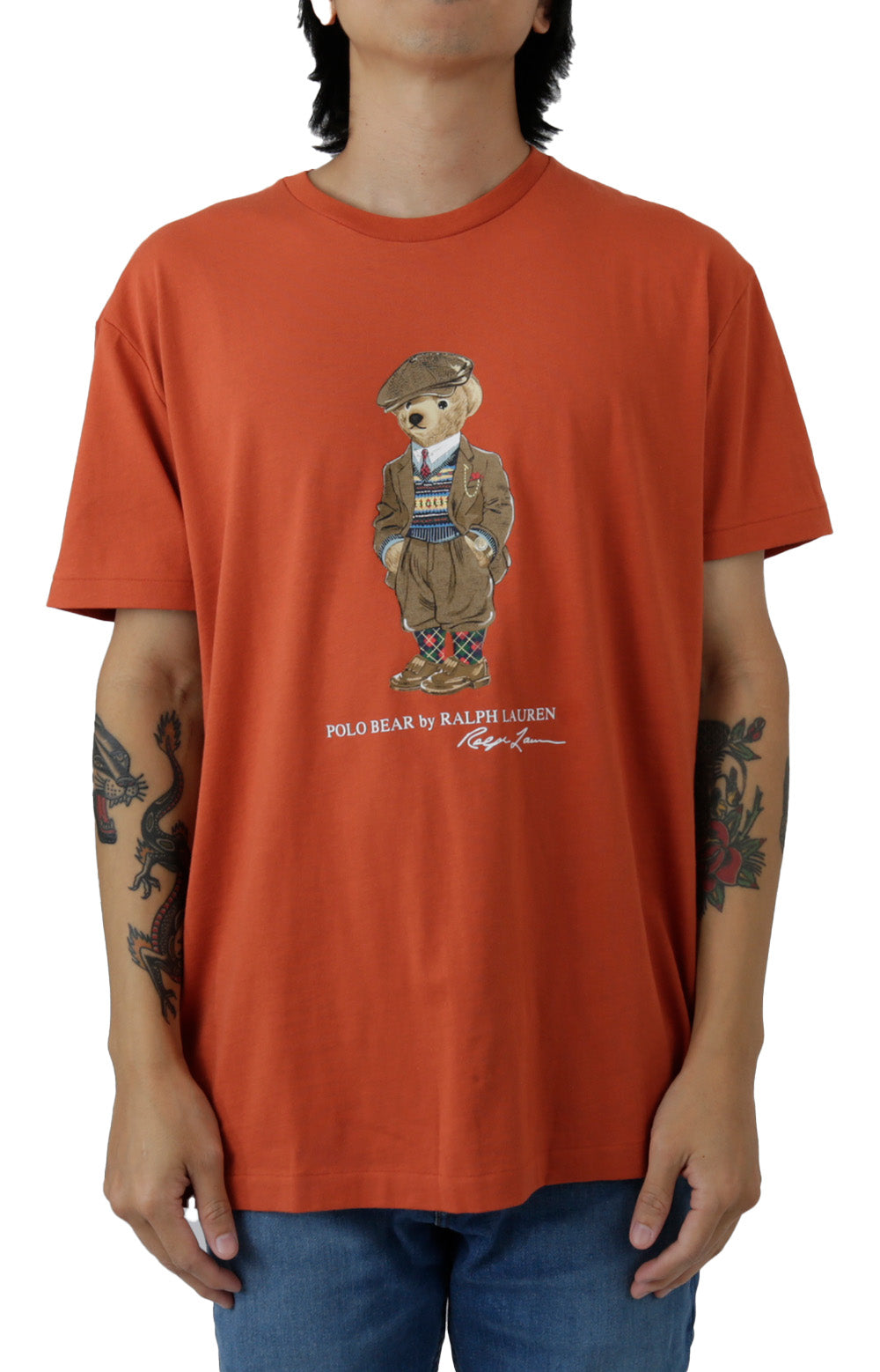 Polo Bear Jersey T-Shirt - Sweet Potato Heritage Bear
