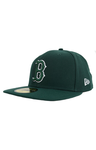 Boston Red Sox 59Fifty Fitted Hat - Dark Green (60291372)