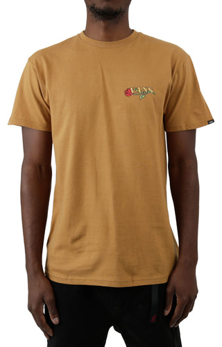 Stain Glass T-Shirt - Bone Brown
