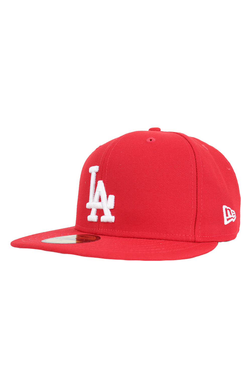 LA Dodgers 88 World Series Patch Up 59FIFTY Fitted Hat - Red/White