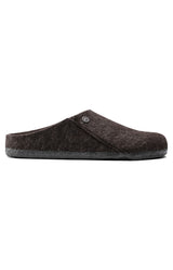 (1016571) Zermatt Shearling Wool Felt Slippers - Mocha