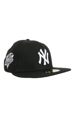 NY Yankees Black/White 00 World Series Side Patch 59FIFTY Fitted Hat