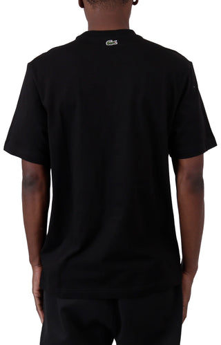 Branded Monogram Print T-Shirt - Black