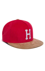 Corduroy Classic H Panel Hat - Red