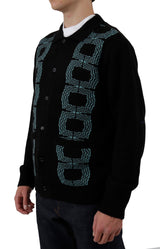 Black Multi Verdugo Cardigan