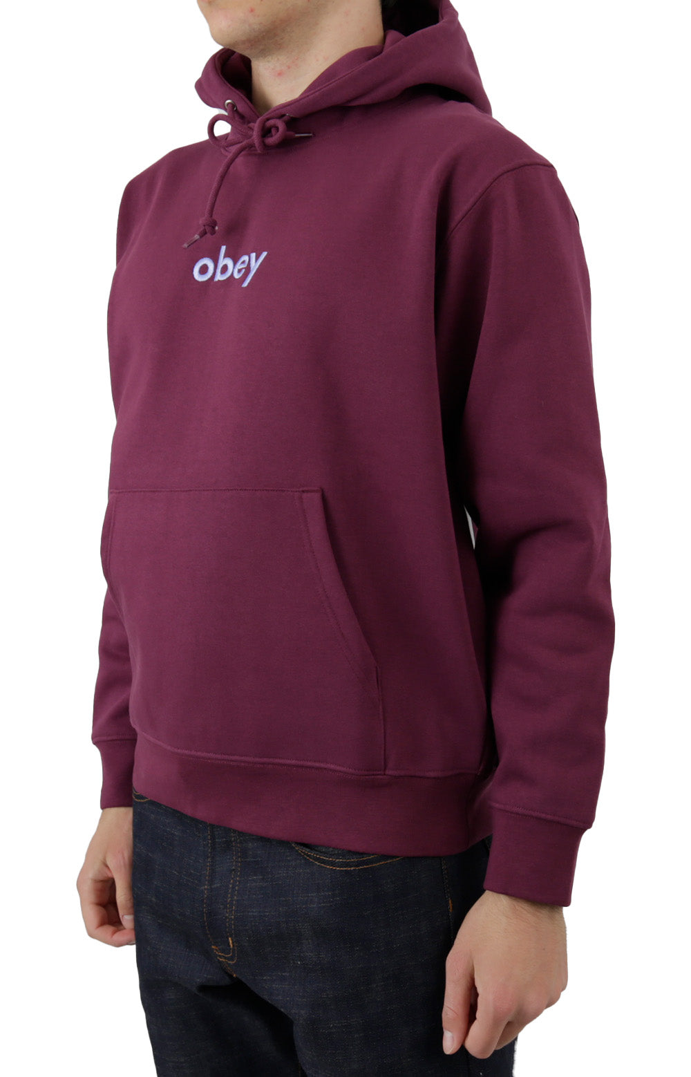 Maroon on sale obey hoodie