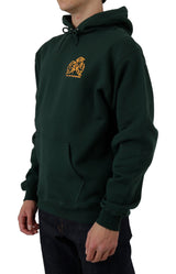 Lunch Doodle Pullover Hoodie - Dark Green