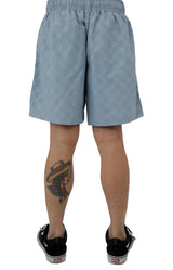 x Umbro Peace Checkboard Shorts - Ashley Blue