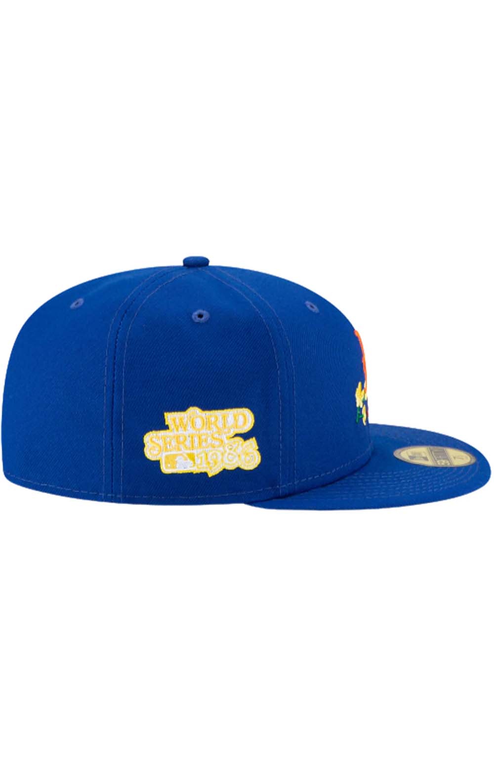 NY Mets Side Patch Bloom 59FIFTY Fitted Hat