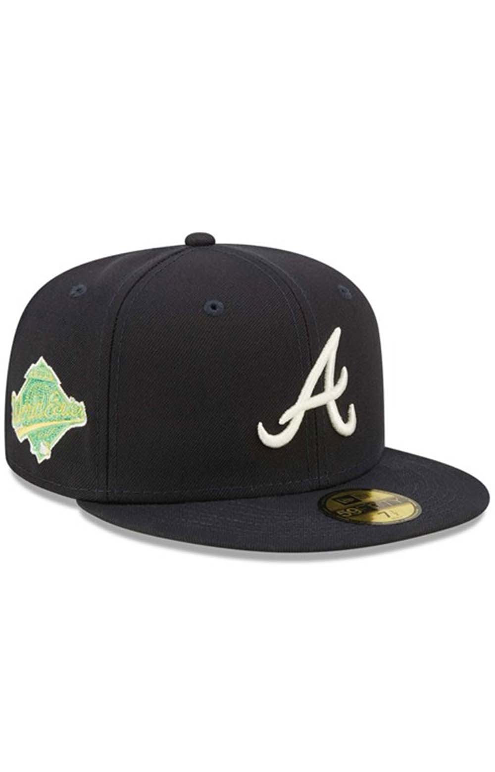 Atlanta Braves Citrus Pop 59FIFTY Fitted Hat