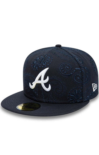 Atlanta Braves Swirl 59FIFTY Fitted Hat