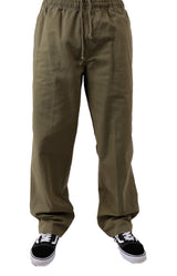 Obey Relaxed Fit Twill Pant - Field Green