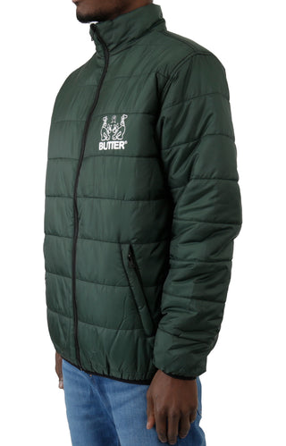 Jun Reversible Puffer Jacket - Army/Slate