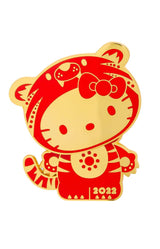 Hello Kitty Year of the Tiger 1.5" Enamel Pin