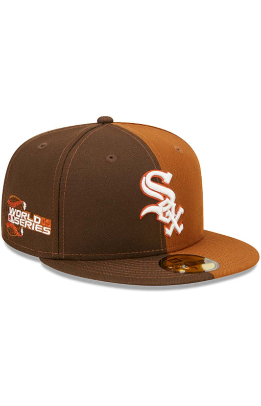 Chicago White Sox Split 59Fifty Fitted Hat (60296504)