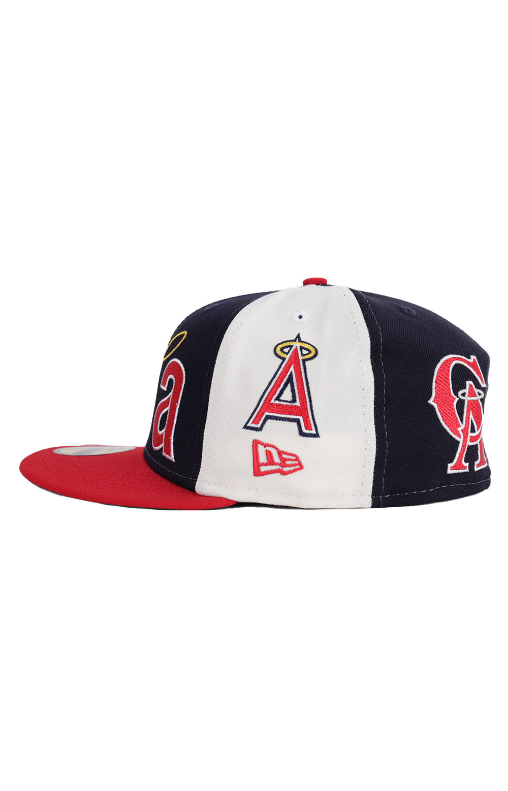 Anaheim Angels Logo Pinwheel 59FIFTY Fitted Hat