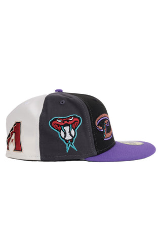 Arizona Diamondbacks Logo Pinwheel 59FIFTY Fitted Hat