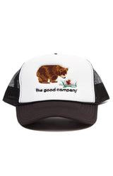 Bear Trucker Hat - Black