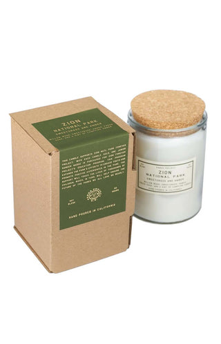Zion Sweetgrass & Amber Candle