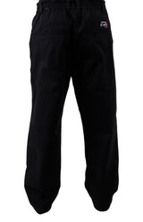 Butter Goods Cotton Twill Wide Leg Trousers - Black