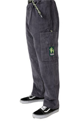 Corduroy Cargo Pants - Slate