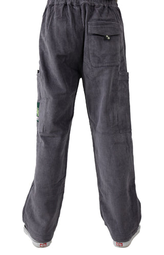 Corduroy Cargo Pants - Slate