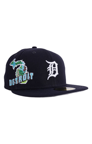 Detroit Tigers Stateview 59FIFTY Fitted Hat