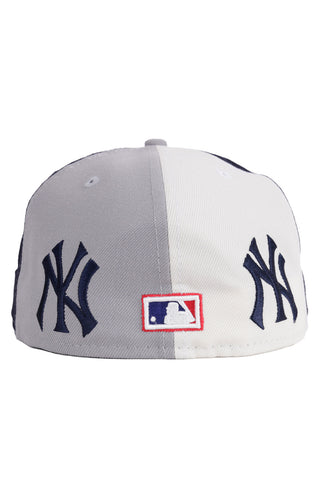 NY Yankees Logo Pinwheel 59FIFTY Fitted Hat