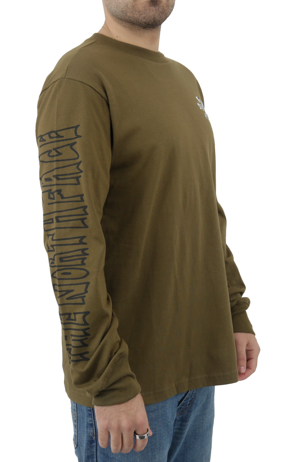 L/S Printed Heavyweight Shirt (NF0A7WXF) - Military Olive