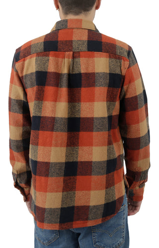 VA CPO Flannel Shirt - Brick Red