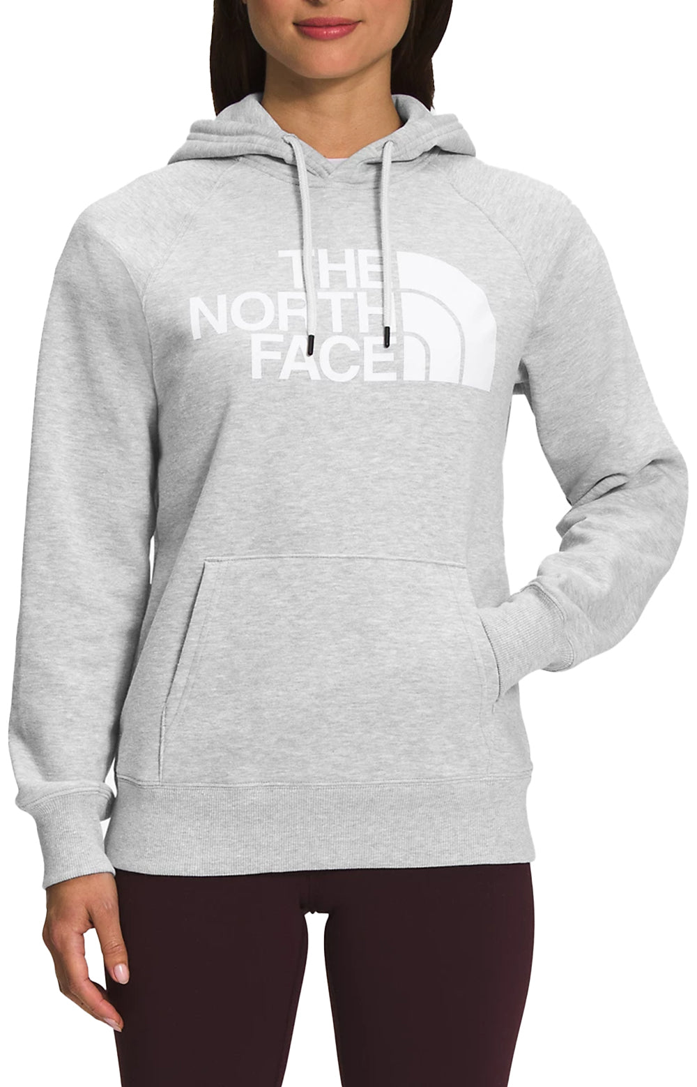 Half Dome Pullover Hoodie - TNG Light Grey Heather/TNF White