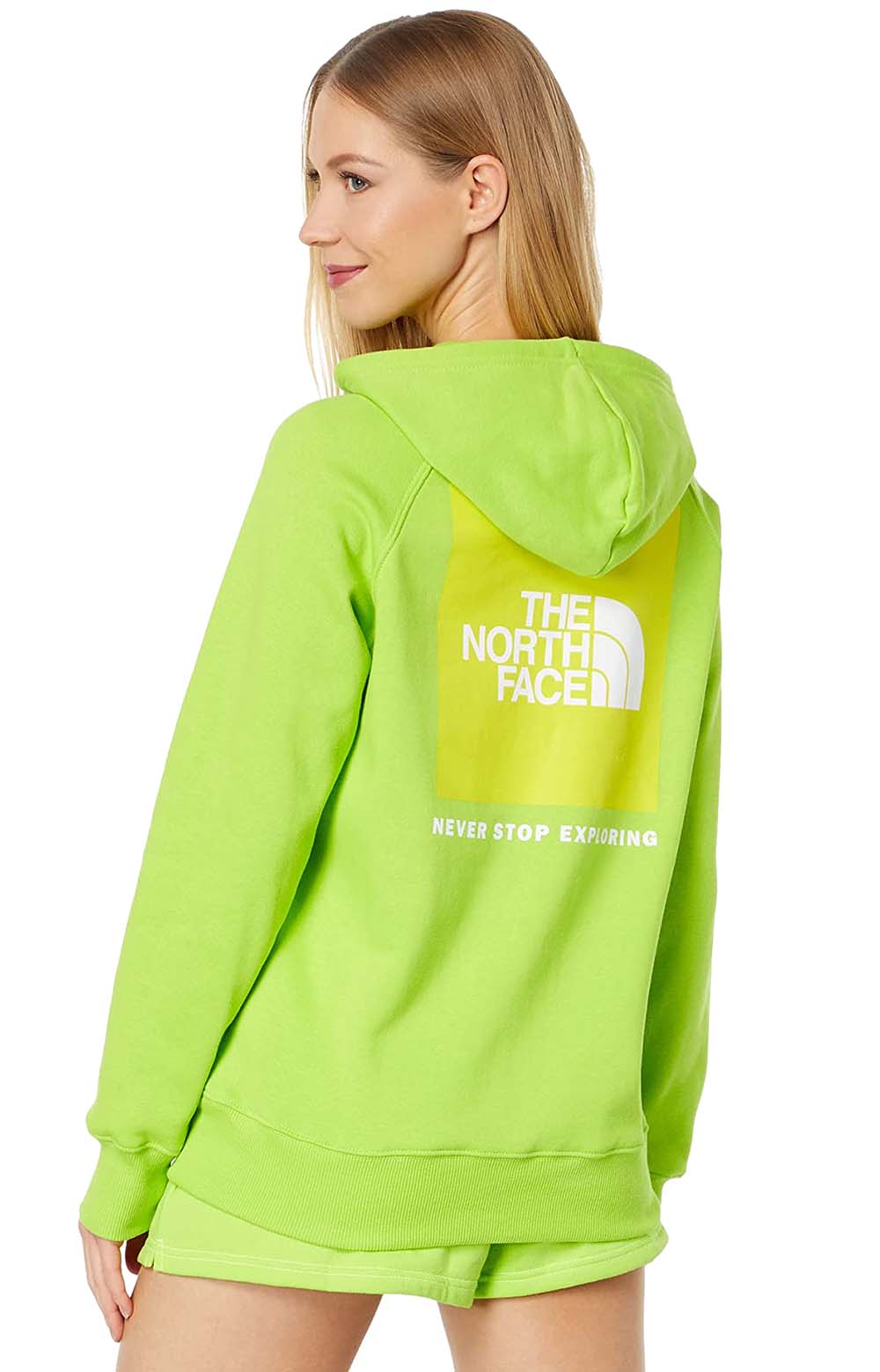 (NF0A7UONXV3) Box NSE Pullover Hoodie - LED Yellow/LED Yellow