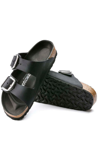 (1011075) Arizona Big Buckle Sandals - Black