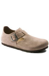 Birkenstock London Closed-Toe Shoes in Taupe