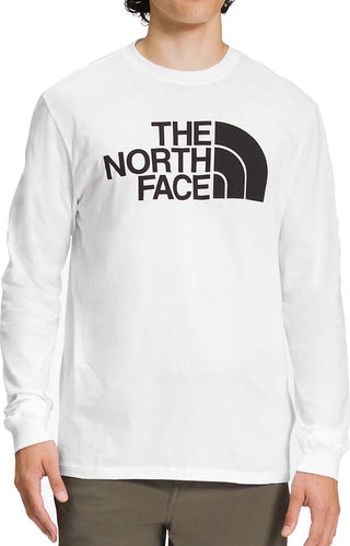 (NF0A811OLA9) Half Dome L/S Shirt - TNF White/TNF Black