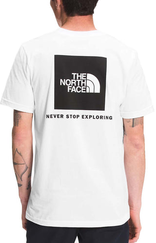 (NF0A812HLA9) Box NSE T-Shirt - TNF White/TNF Black